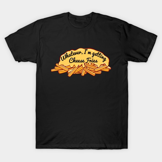 Cheese Fries T-Shirt by linarangel